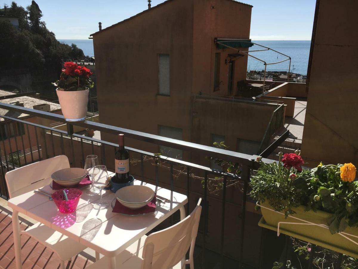 Cinqueterreblu Bougainvilleap Monterosso al Mare Kültér fotó